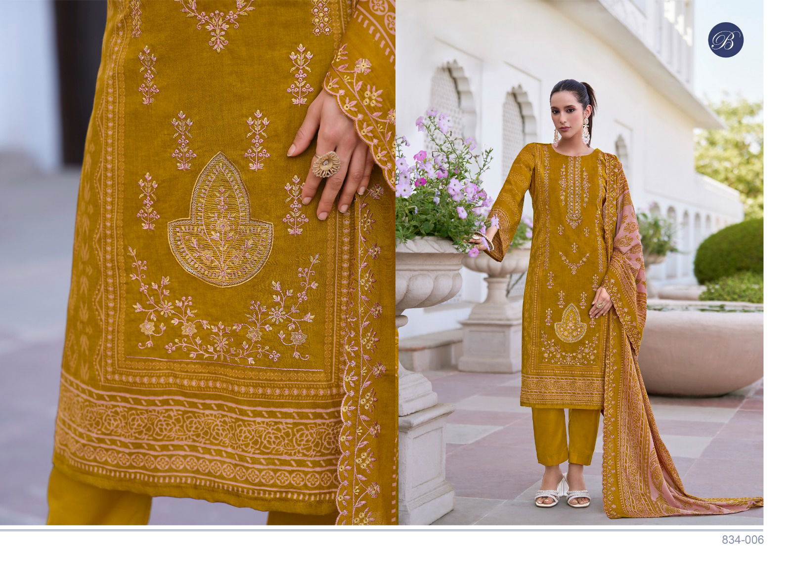 Zubiya Vol 3 By Belliza Cotton Digital Printed Dress Material Exporters In India